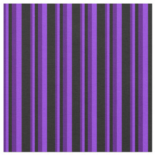 Indigo, Lila und Black Lines Stoff