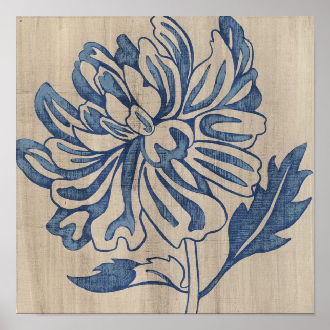 Indigo Mum Poster (Vorne)