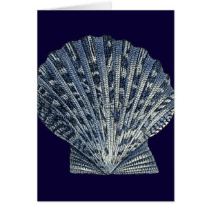 Indigo-Muscheln VIII