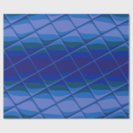 Indigo-Palette Geschenkpapier