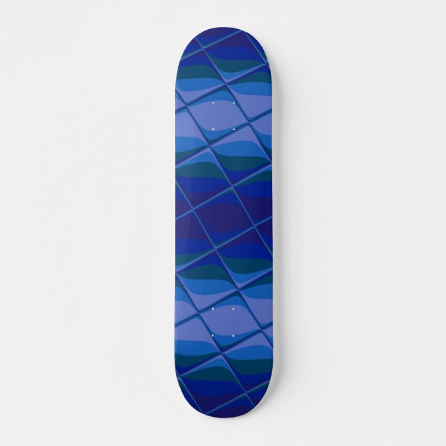 Indigo-Palette Skateboard (Vorne)
