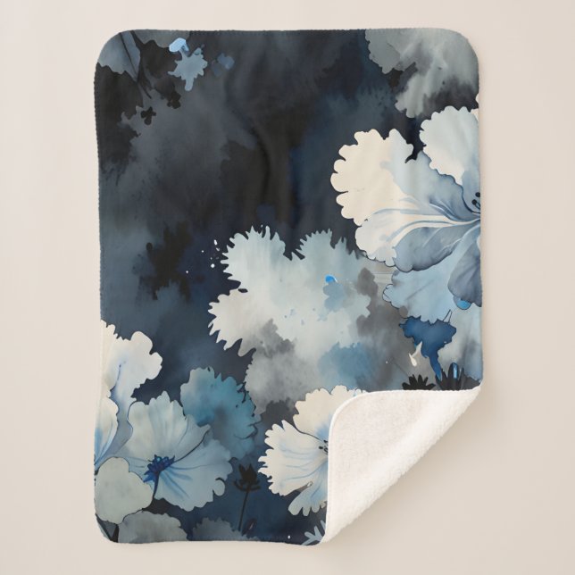 Indigo Petals Sherpadecke (Vorderseite)