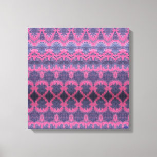 Indigo Pink II Gespannte Leinwanddruck