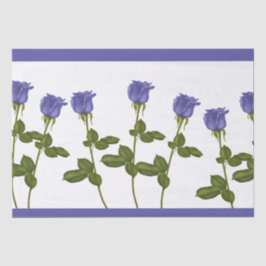 Indigo-Rose Seidenpapier