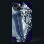 Indigo Shells I iPhone 13 Hülle<br><div class="desc">Marine Life</div>