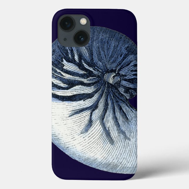 Indigo Shells VII Case-Mate iPhone Hülle (Rückseite)