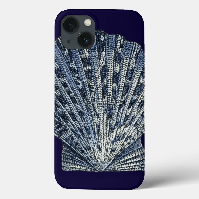 Indigo Shells VIII Case-Mate iPhone Hülle (Rückseite)