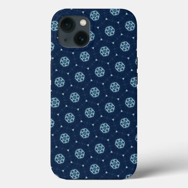 Indigo Spirit: Boho African Geometry Case-Mate iPhone Hülle (Rückseite)