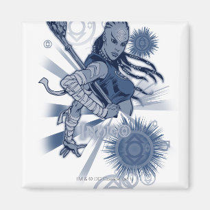 Indigo-Stamm 10 Magnet