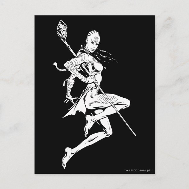 Indigo-Stamm 3 Postkarte (Vorderseite)