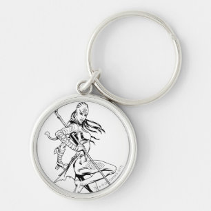 Indigo-Stamm 3 Schlüsselanhänger