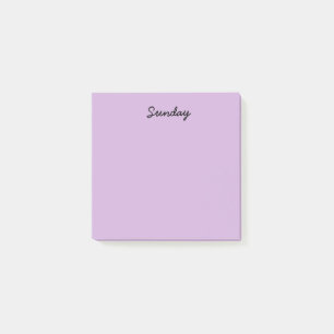 Indigo Sunday Post-it Klebezettel