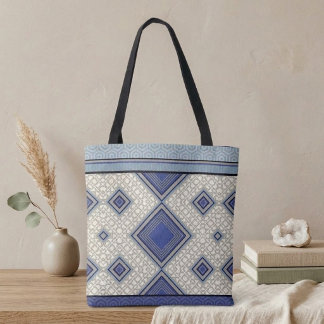 Indigo Symmetrie Tasche
