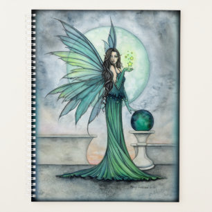 Indigo und Jade Fairy Fantasy Art Planer