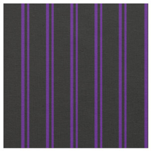 Indigo- und Schwarze Streifen Stoff