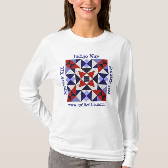 Indigo Way langärmeliges Shirt (Vorderseite)