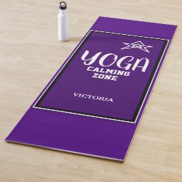 Indigo White Star Yoga Calming Zone Yogamatte