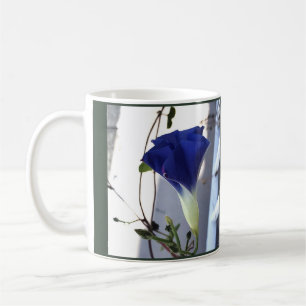 Indigo-Wirbel-Prunkwinde Kaffeetasse