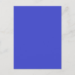 Indigoblau Postkarte