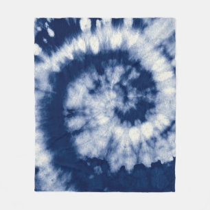 Indigowirl, Krawatte-Färbung, Bohemian. Fleecedecke