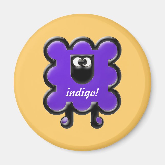 Indigowoollie Magnet (Vorne)
