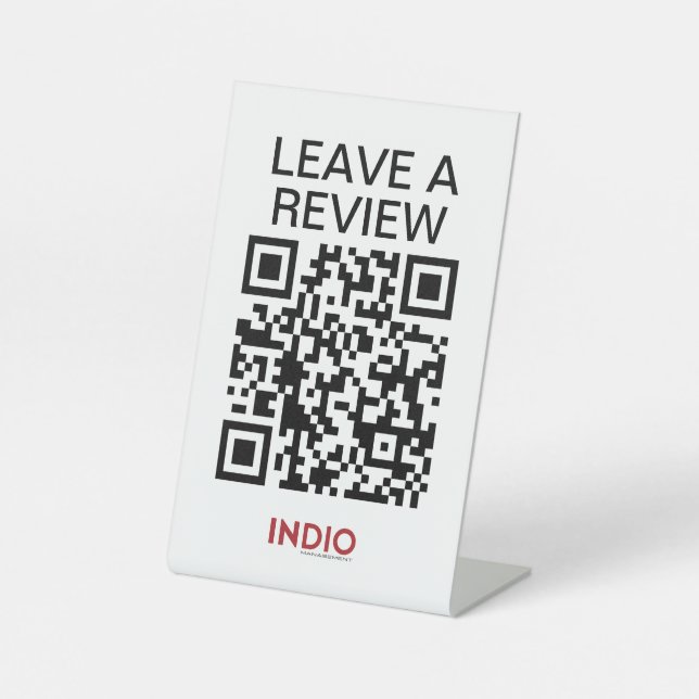 INDIO_Review Templat Sockelschild (Vorderseite)