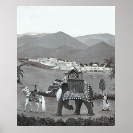 Indisch-Heritagen-Kunst Poster