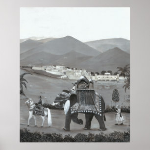Indisch-Heritagen-Kunst Poster