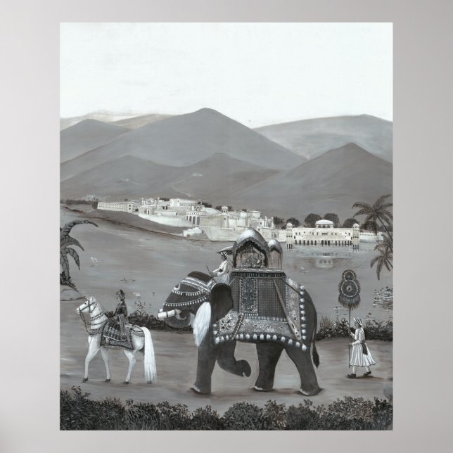 Indisch-Heritagen-Kunst Poster (Vorne)