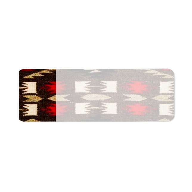 Indische amerikanische Stammesdesign-Print (Vorne)