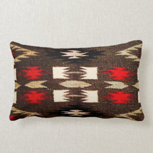 Indische amerikanische Stammesdesign-Printwerbung Lendenkissen
