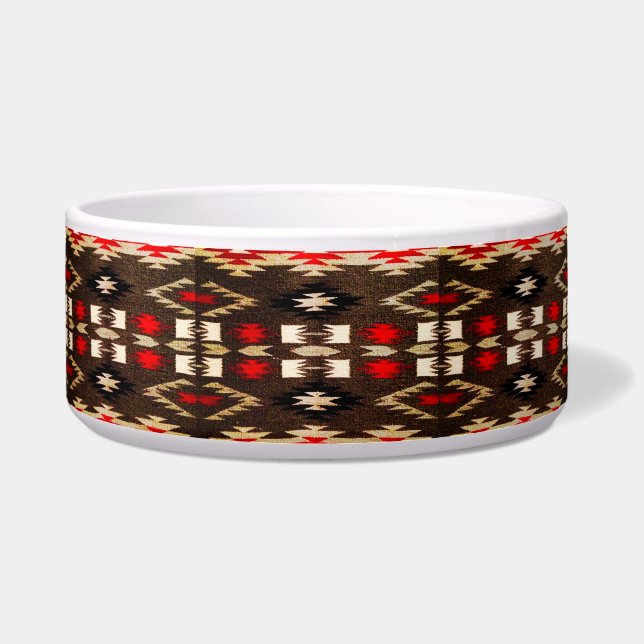 Indische amerikanische Stammesdesign-Printwerbung Napf (Vorderseite)