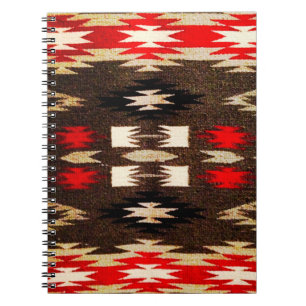 Indische amerikanische Stammesdesign-Printwerbung Notizblock