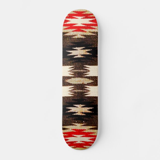 Indische amerikanische Stammesdesign-Printwerbung Skateboard (Vorderseite)