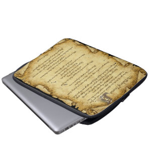 Indische amerikanische Weisheit des Chefs von Tecu Laptopschutzhülle