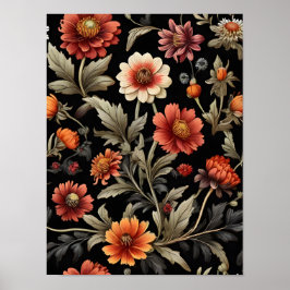 Indische Blanket-Wildblume Poster