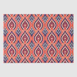 Indische Blume in Rotgoldfarbe Seidenpapier