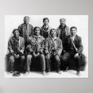 Indische Chefs der Alaska-Fotografie Poster