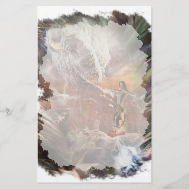 Indische Couple Stationery Briefpapier (Vorderseite)