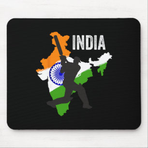 Indische Cricket-Trikot Indien Cricket-Team-Liebha Mousepad