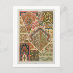 Indische Dekoration, Platte XIX aus "Polychrome Or Postkarte