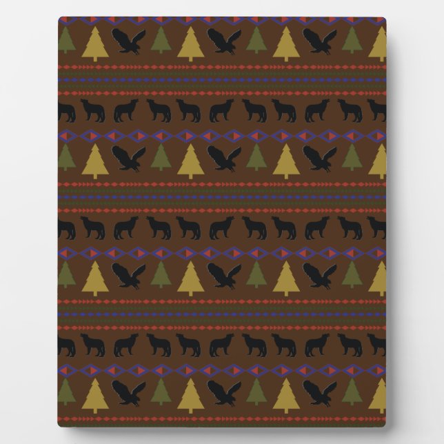 Indische Designs Fotoplatte (Vorderseite)