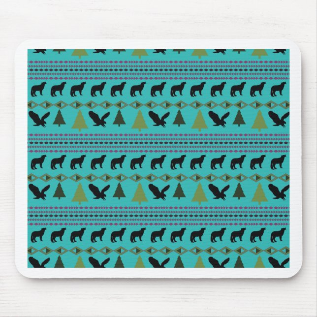 Indische Designs Mousepad (Vorne)