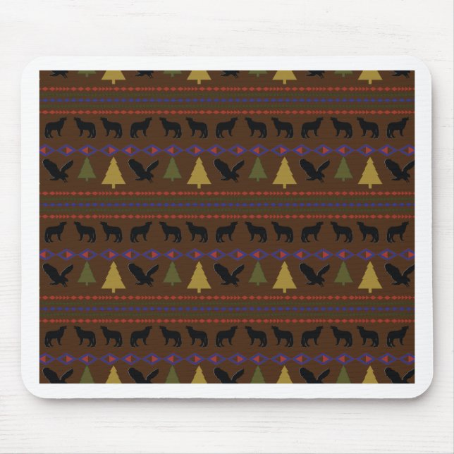 Indische Designs Mousepad (Vorne)