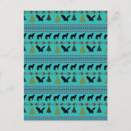 Indische Designs Postkarte
