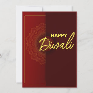 Indische Diwali-Grußkarte Feiertagskarte