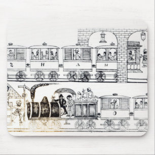 Indische Eisenbahn Mousepad