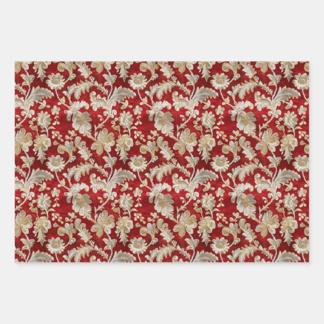 Indische Feier Geschenkpapier Set (Vorderseite)