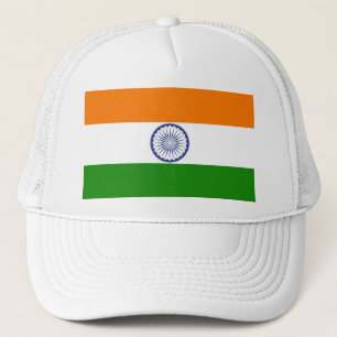 Indische Flagge Ashoka Chakra Truckerkappe
