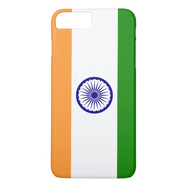 Indische Flagge Case-Mate iPhone Hülle (Rückseite)